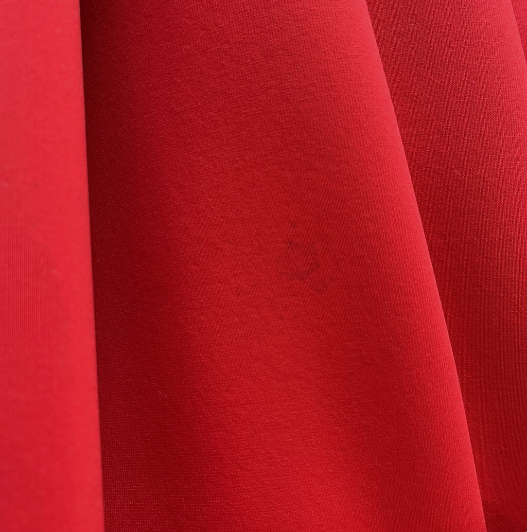 MSGM Red Scuba Mini Dress UK8