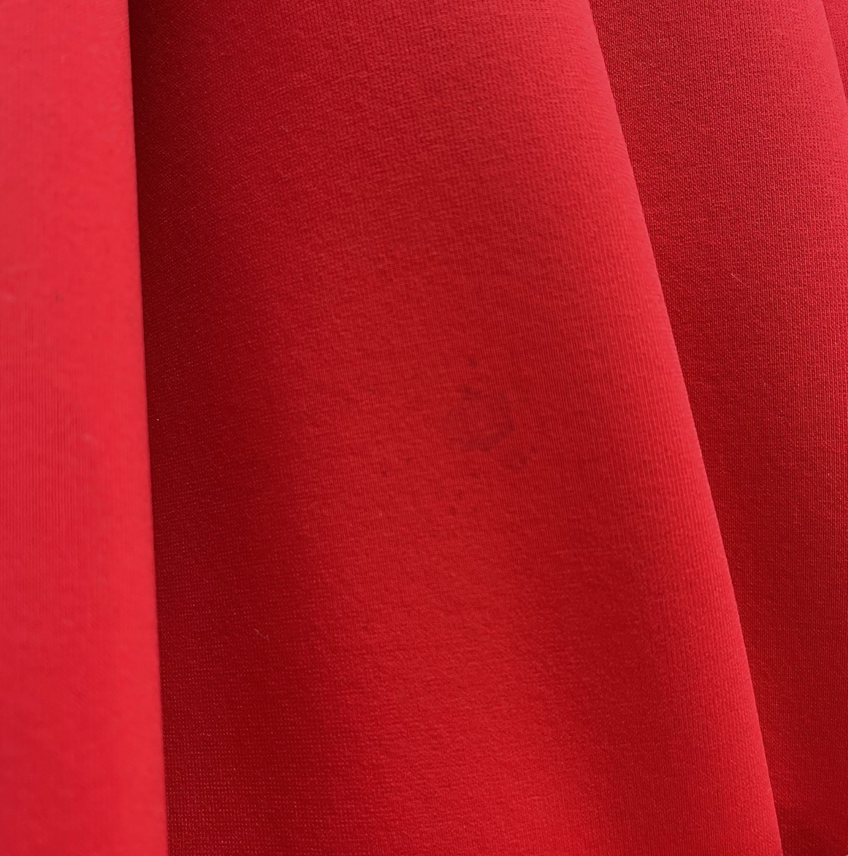 MSGM Red Scuba Mini Dress UK8