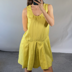 See By Chloe Silk Yellow Mini Dress UK10