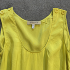 See By Chloe Silk Yellow Mini Dress UK10
