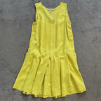 See By Chloe Silk Yellow Mini Dress UK10
