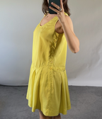 See By Chloe Silk Yellow Mini Dress UK10