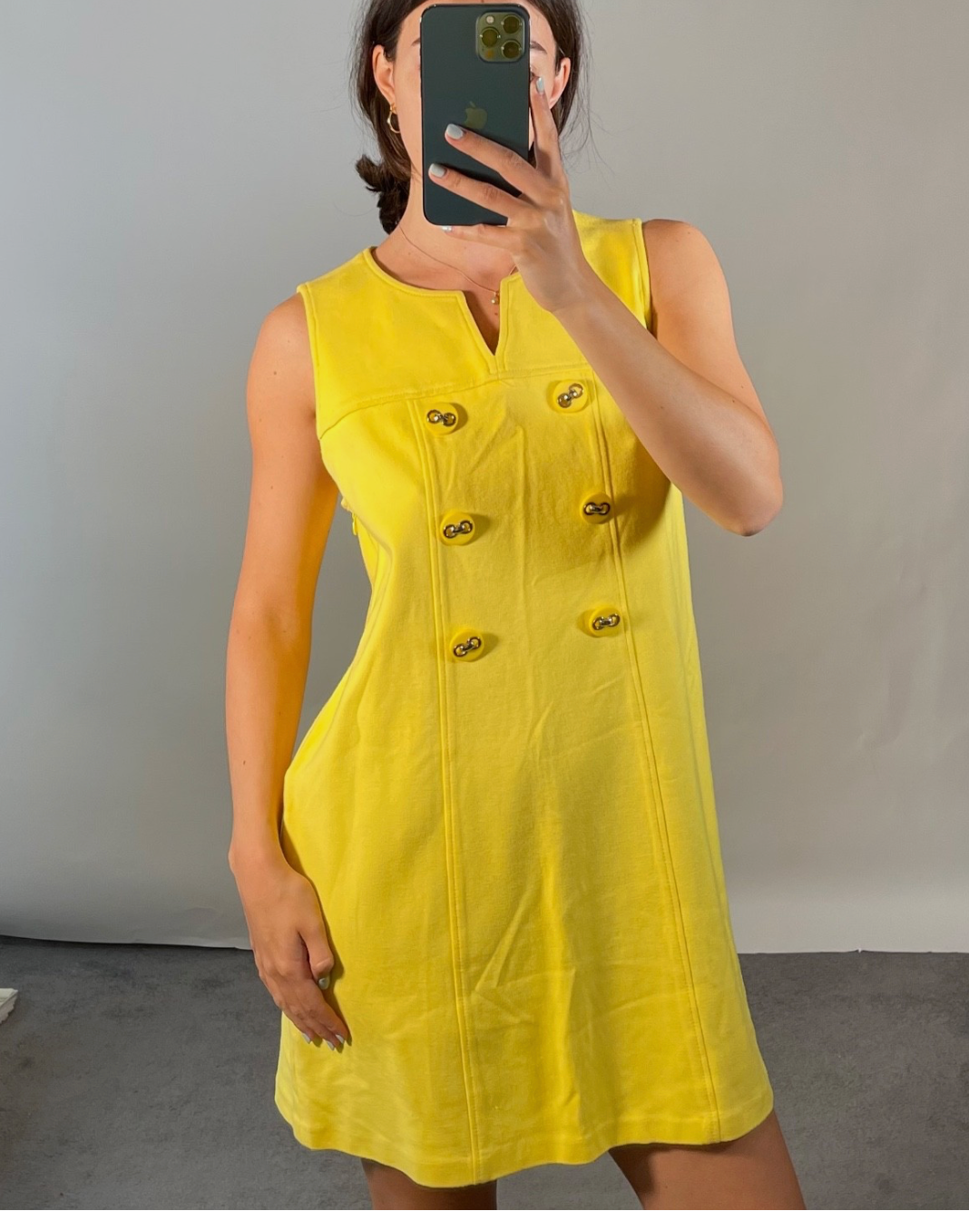 Tibi Vintage A-Line Retro 60s Style Mini Dress UKL