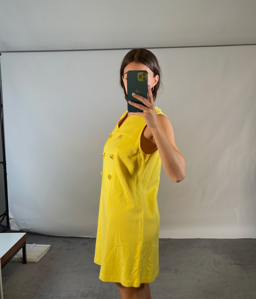 Tibi Vintage A-Line Retro 60s Style Mini Dress UKL