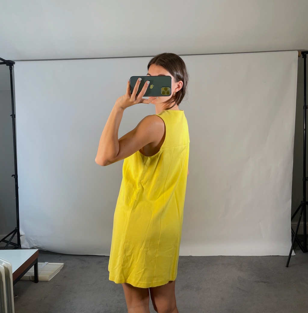 Tibi Vintage A-Line Retro 60s Style Mini Dress UKL