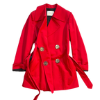 Lanvin UK10 Fr 38 Red Coat