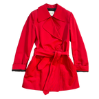 Lanvin UK10 Fr 38 Red Coat