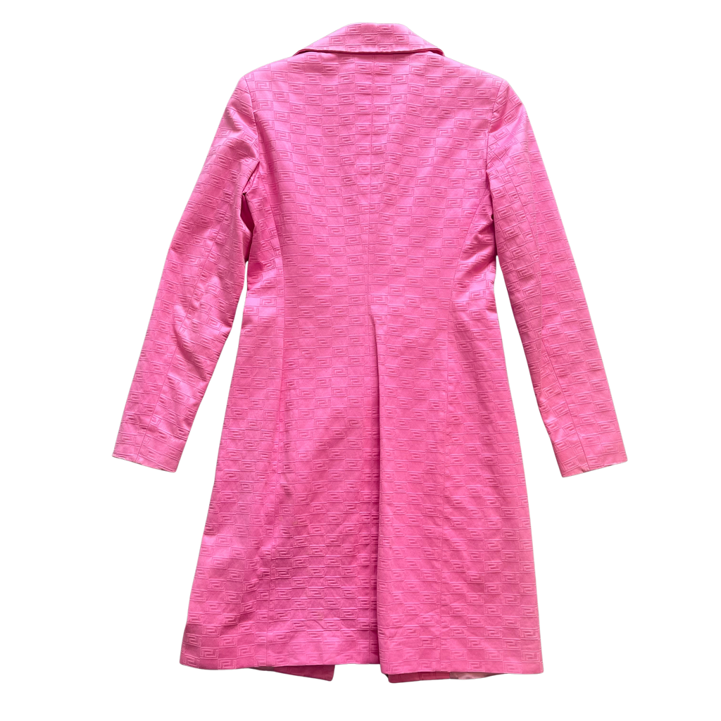 Versace Classic V2 UK12 Pink Skirt Suit